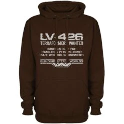 LV-426 Terraformers Wanted Hoodie 7 LV-426 Terraformers Wanted Hoodie -8 Ball Clothing Store LV 426 Terraformers Wanted Graphic Hoodie 8Ball 7727