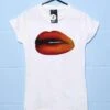 Lips Womens Style T-Shirt As Worn By PJ Harvey