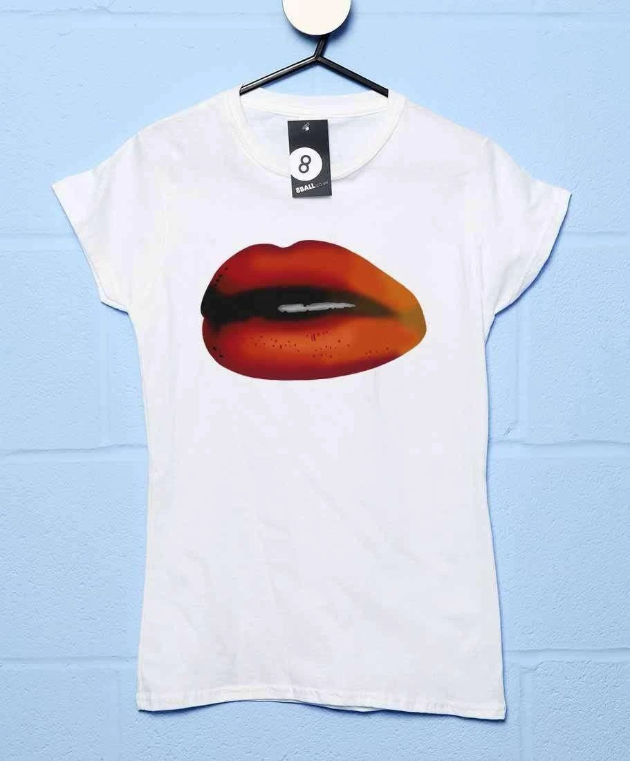 Lips Womens Style T-Shirt As Worn By PJ Harvey 1 Lips Womens Style T-Shirt As Worn By PJ Harvey