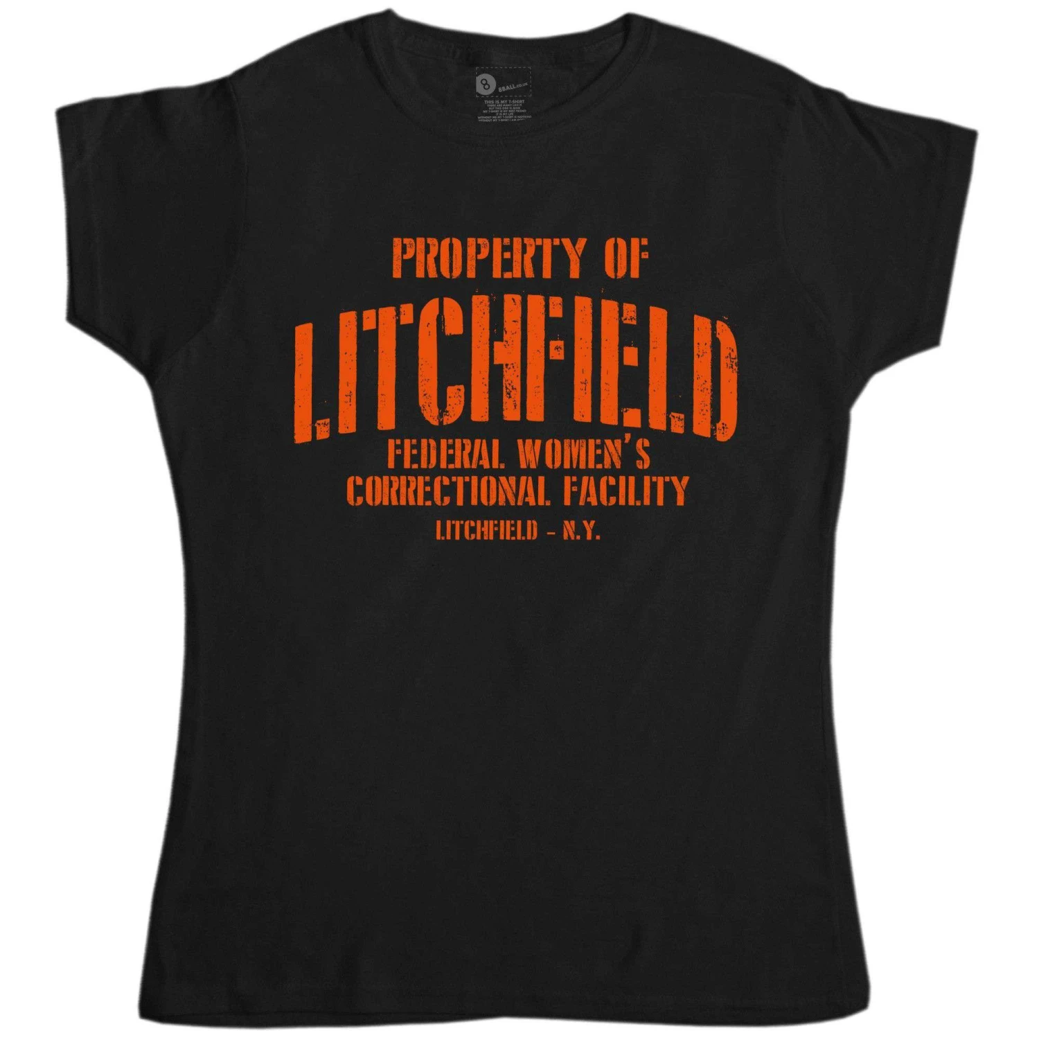 Litchfield Prison Womens T-Shirt 1 Litchfield Prison Womens T-Shirt