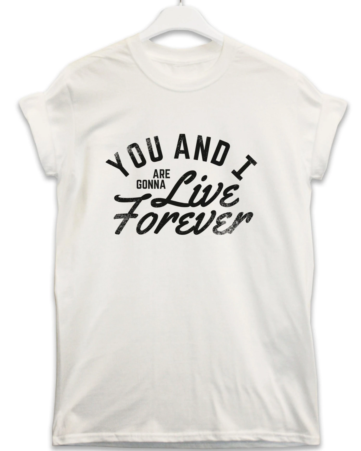 Live Forever Lyric Quote T-Shirt 1 Live Forever Lyric Quote T-Shirt