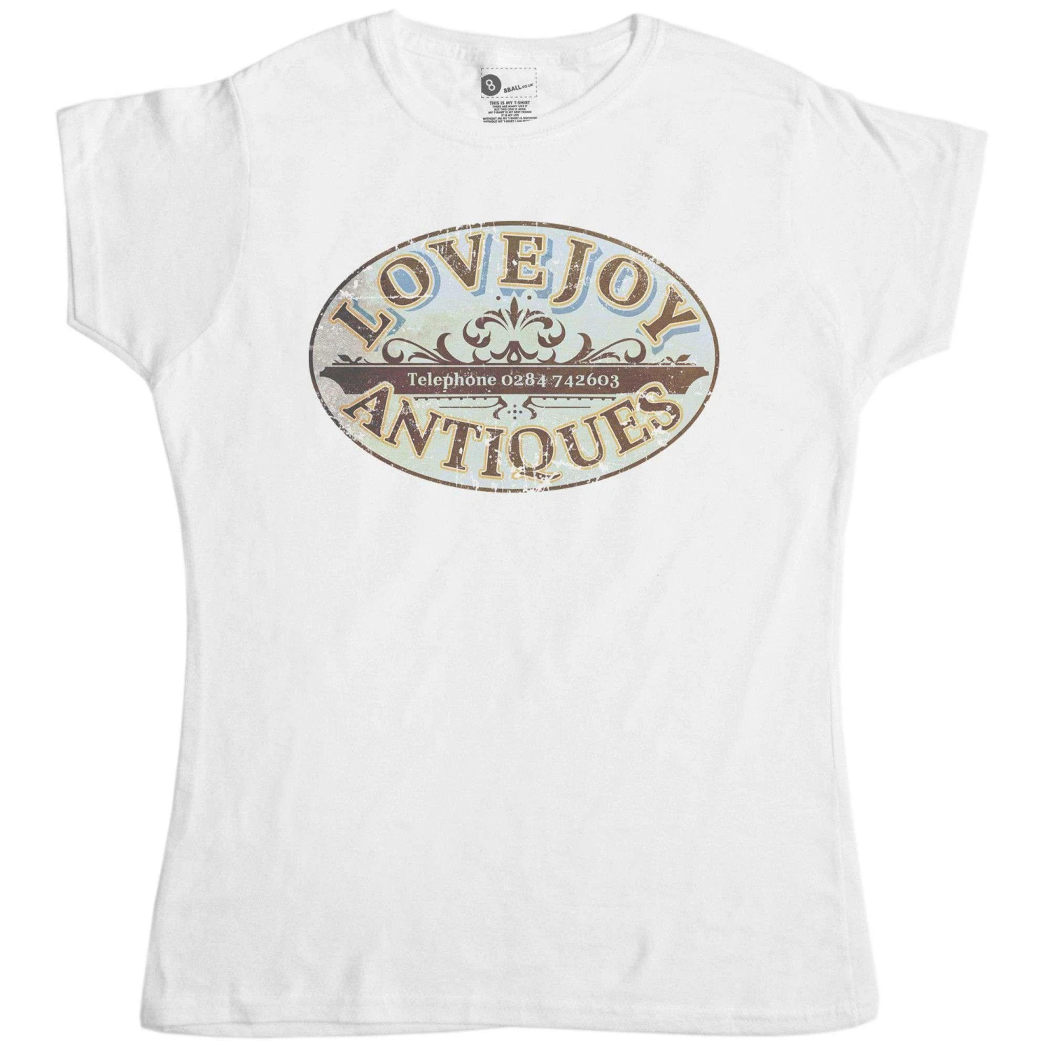 Lovejoy Antiques Womens T-Shirt 1 Lovejoy Antiques Womens T-Shirt