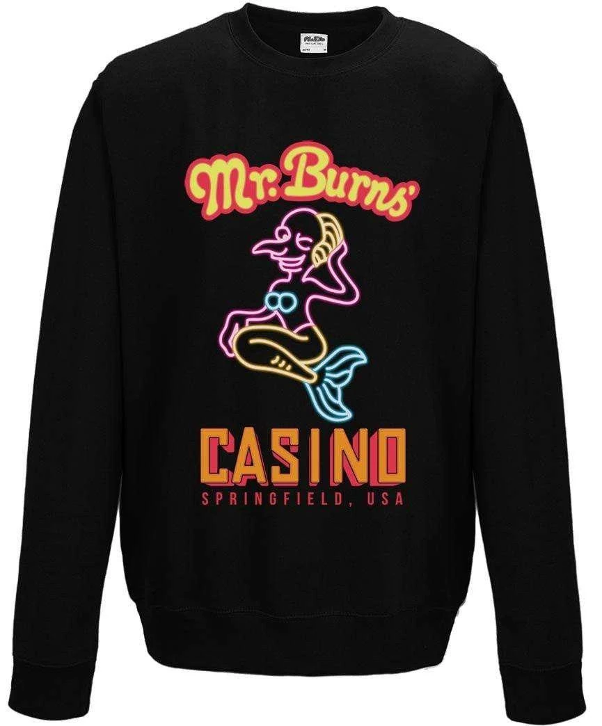 Mr Burns Casino Sweatshirt 1 Mr Burns Casino Sweatshirt