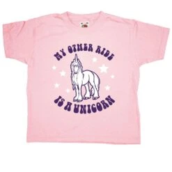 My Other Ride Is A Unicorn Kids T-Shirt