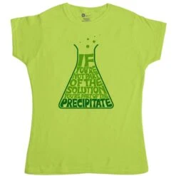 Nerd Geek Precipitate T-Shirt For Women