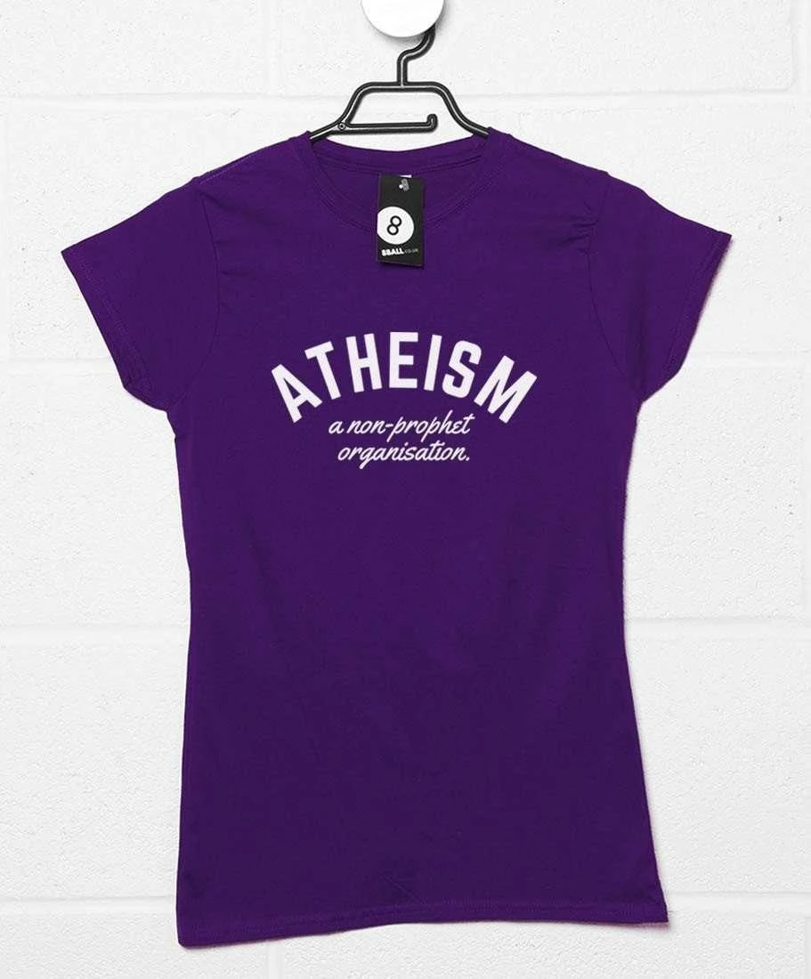 Non Prophet Atheism T-Shirt For Women 3 Non Prophet Atheism T-Shirt For Women - Image 3