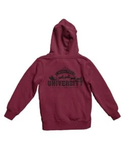 North Pole University Mono-Colour Back Printed Christmas Hoodie -8 Ball Clothing Store North Pole University Mono Colour Back Printed Christmas Hoodie For Men and Women 8Ball 2266
