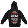 North Pole Vodka Colour Back Printed Christmas Hoodie