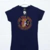 One Eyed Jacks Circular Logo Womens T-Shirt