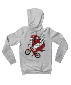 Panda Santa Back Printed Christmas Hoodie -8 Ball Clothing Store Panda Santa Back Printed Christmas Unisex Hoodie 8Ball 7467