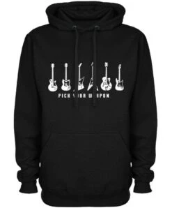 Pick Your Weapon Guitar Hoodie