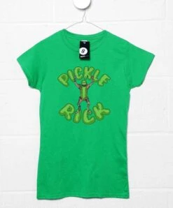 Pickle Rick T-Shirt For Women