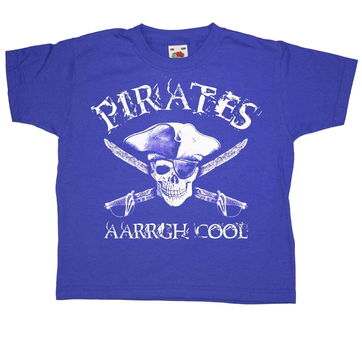 Pirates Aarrgh Cool Childrens T-Shirt 1 Pirates Aarrgh Cool Childrens T-Shirt