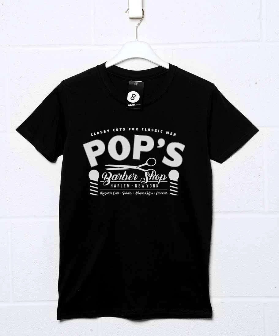 Pop's Barber Shop T-Shirt 1 Pop's Barber Shop T-Shirt