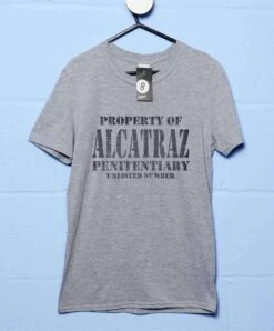 Property Of Alcatraz Penitentiary T-Shirt As Worn By Debbie Harry