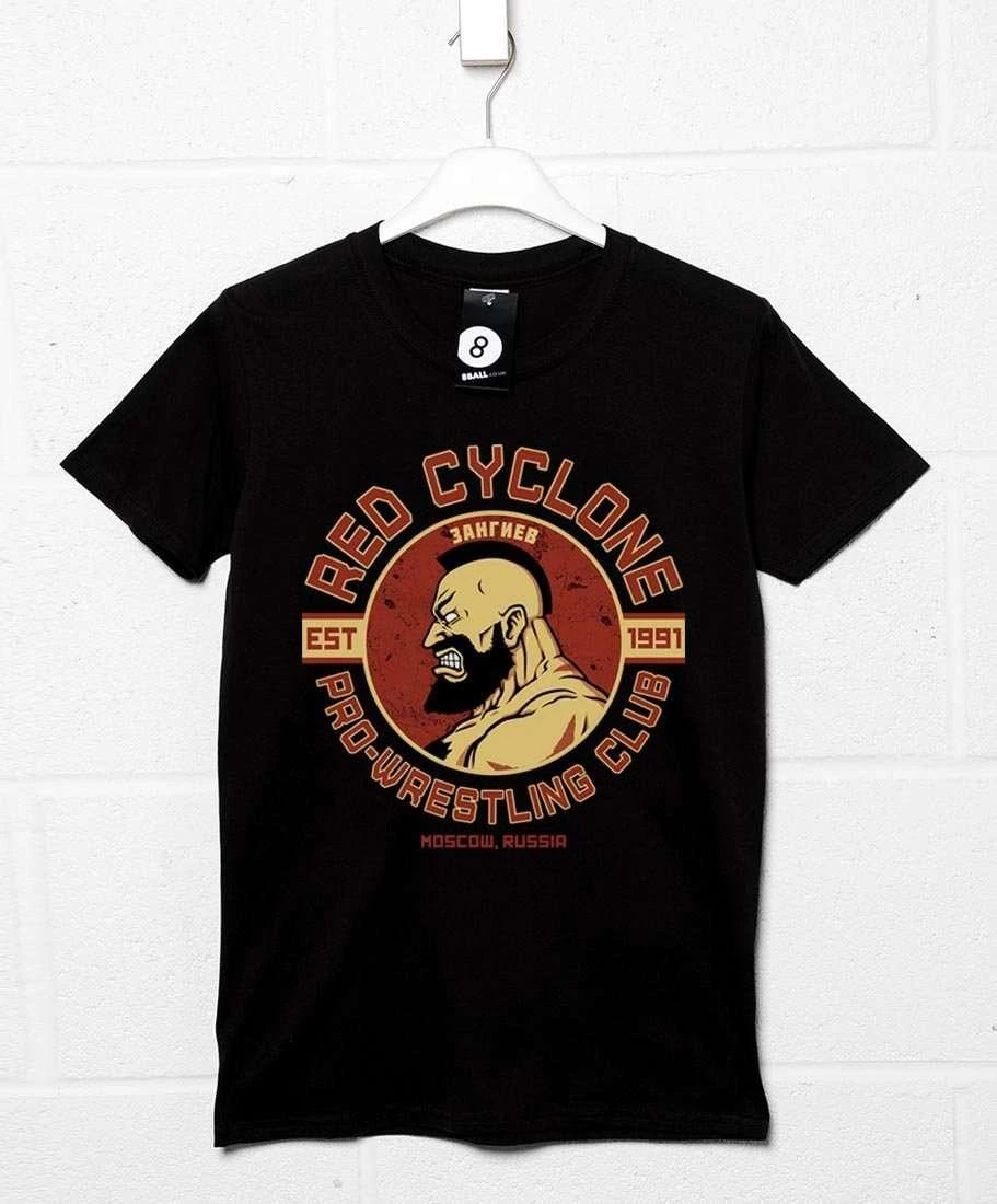 Red Cyclone Wrestling T-Shirt 1 Red Cyclone Wrestling T-Shirt
