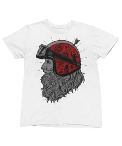 Santa Time To Ride Unisex Christmas T-Shirt