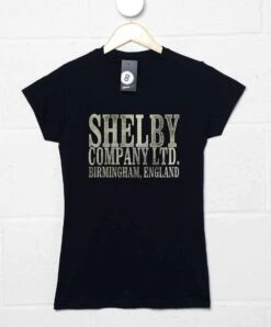 Shelby Company Ltd Fitted Womens T-Shirt