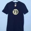 Sheldon's Distressed 73 T-Shirt As Worn By Sheldon