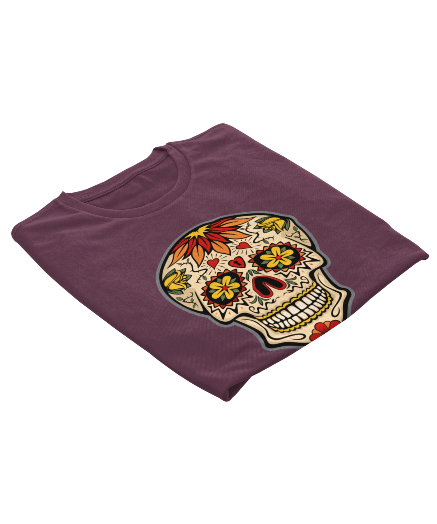 Skull Tattoo Design Adult Unisex T-Shirt 5 Skull Tattoo Design Adult Unisex T-Shirt - Image 5