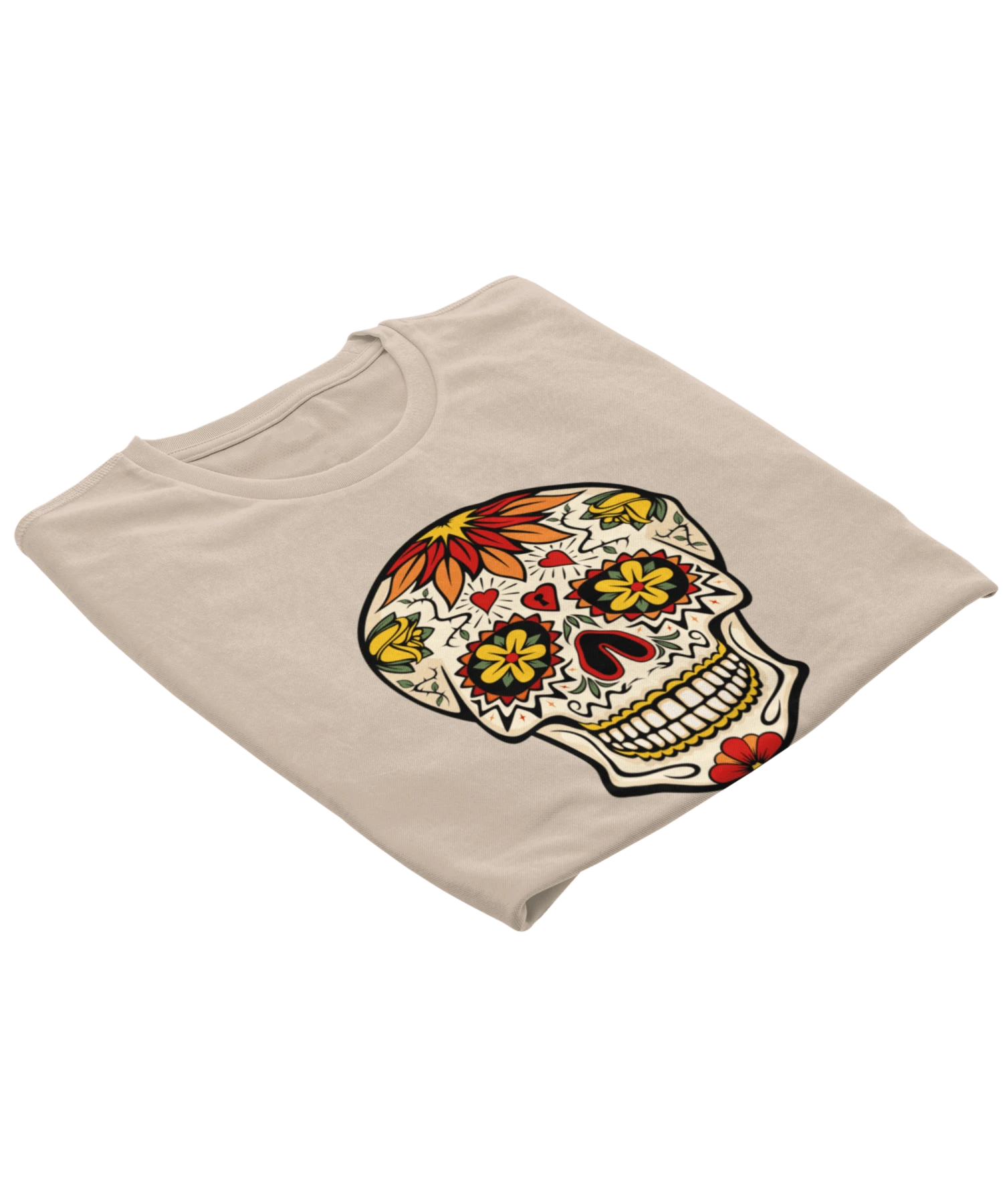 Skull Tattoo Design Adult Unisex T-Shirt 6 Skull Tattoo Design Adult Unisex T-Shirt - Image 6