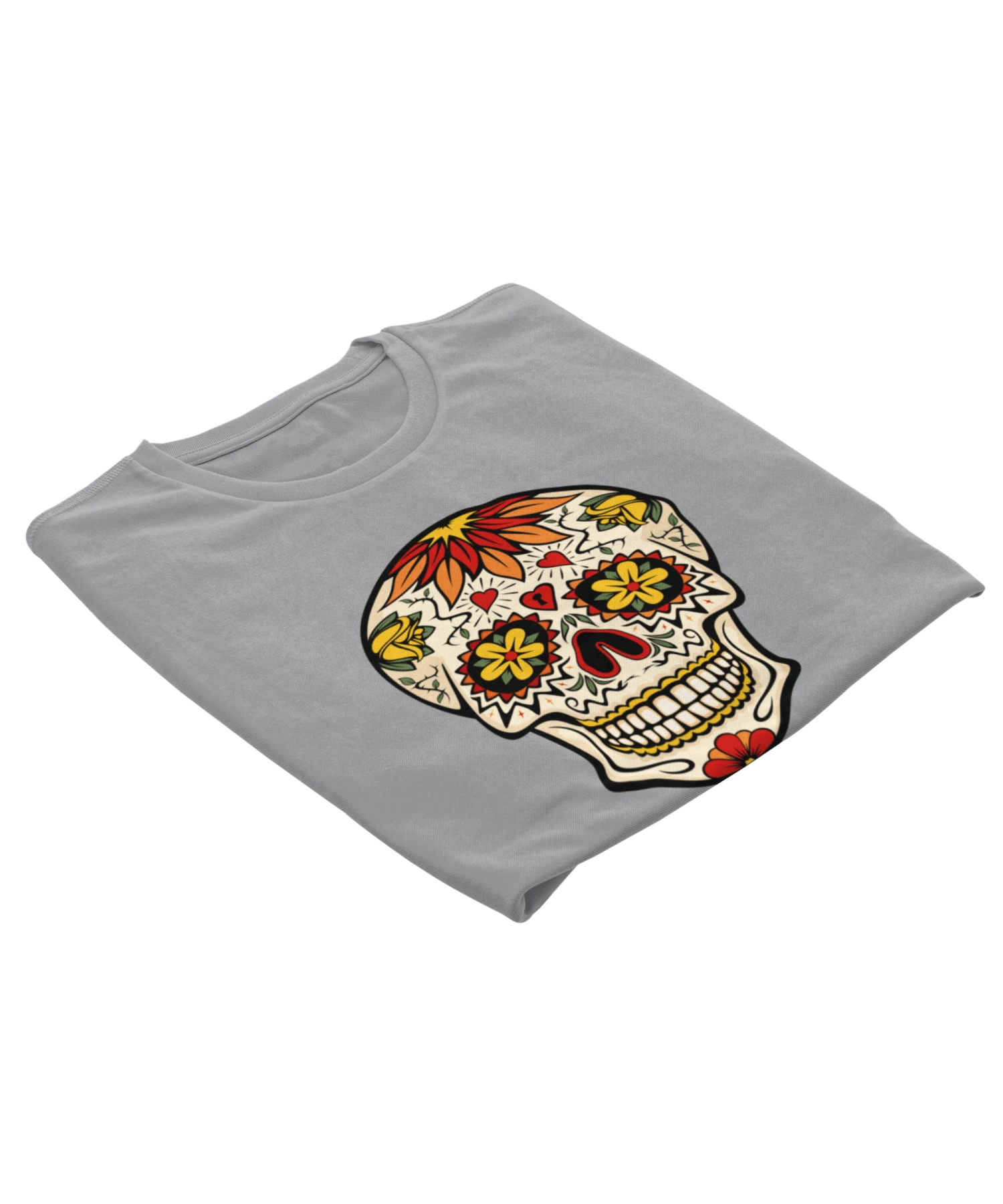Skull Tattoo Design Adult Unisex T-Shirt 4 Skull Tattoo Design Adult Unisex T-Shirt - Image 4