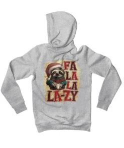 Sloth Fa La La Lazy Christmas Back Printed Hoodie 6 Sloth Fa La La Lazy Christmas Back Printed Hoodie -8 Ball Clothing Store Sloth Fa La La Lazy Christmas Back Printed Unisex Hoodie 8Ball 8322