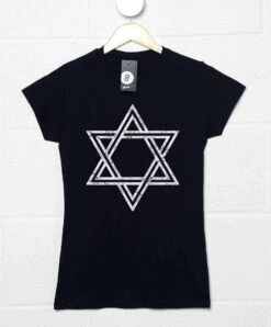 Star Of David Womens T-Shirt As Worn By Siouxsie Sioux