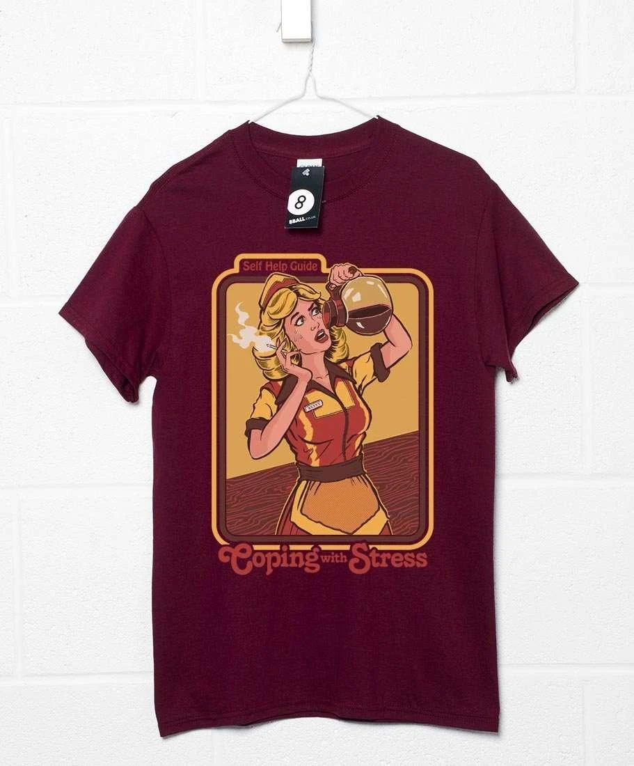 Steven Rhodes Coping With Stress T-Shirt 2 Steven Rhodes Coping With Stress T-Shirt - Image 2