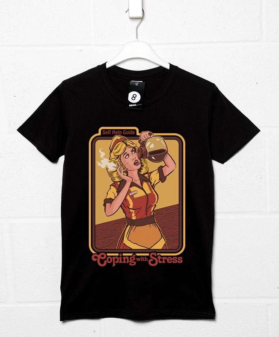 Steven Rhodes Coping With Stress T-Shirt 3 Steven Rhodes Coping With Stress T-Shirt - Image 3