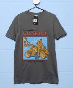 Steven Rhodes Learn About Gravity T-Shirt -8 Ball Clothing Store Steven Rhodes Learn About Gravity Unisex T Shirt For Men And Women 8Ball 7558