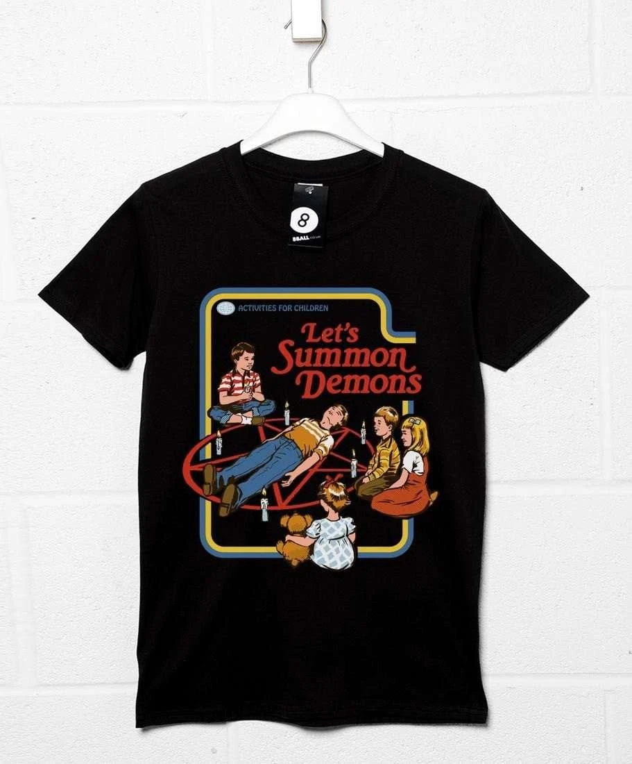 Steven Rhodes Let's Summon Demons T-Shirt 1 Steven Rhodes Let's Summon Demons T-Shirt