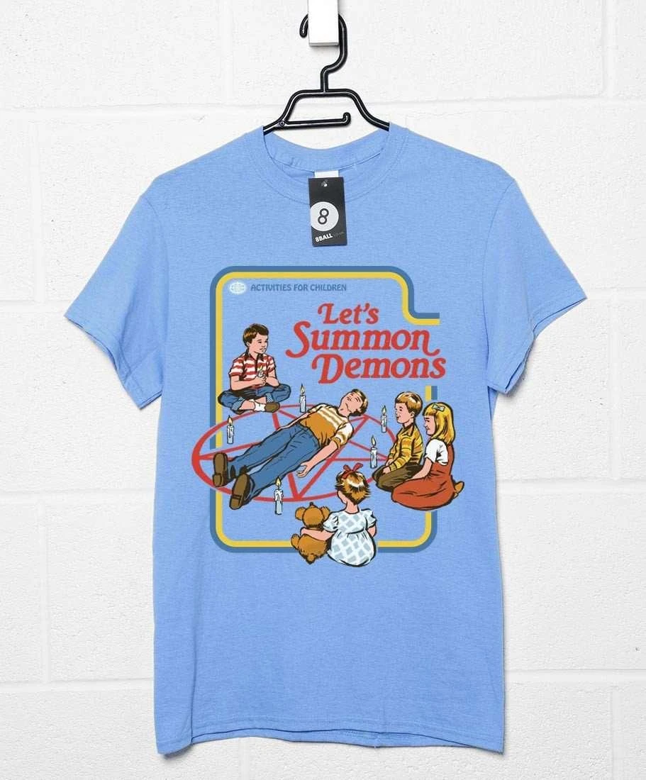 Steven Rhodes Let's Summon Demons T-Shirt 4 Steven Rhodes Let's Summon Demons T-Shirt - Image 4