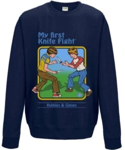Steven Rhodes My First Knife Fight Sweatshirt