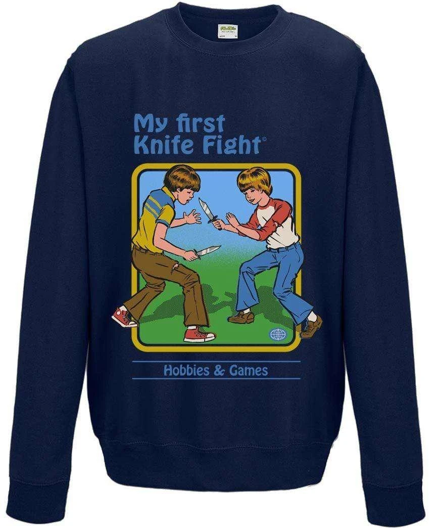 Steven Rhodes My First Knife Fight Sweatshirt 1 Steven Rhodes My First Knife Fight Sweatshirt