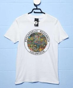 Steven Rhodes Psychedelic Research Volunteer T-Shirt