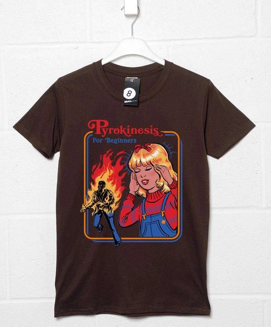 Steven Rhodes Pyrokinesis For Beginners T-Shirt 2 Steven Rhodes Pyrokinesis For Beginners T-Shirt - Image 2