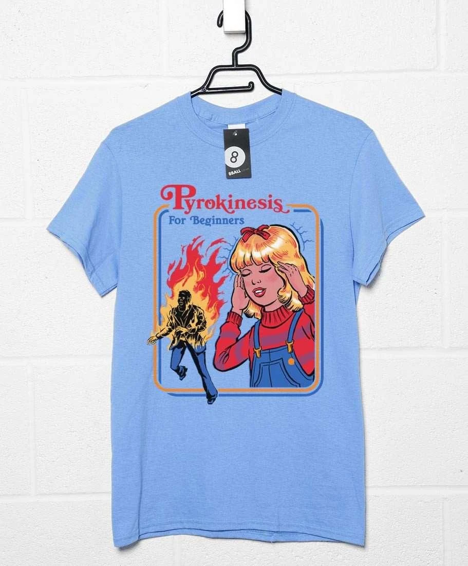 Steven Rhodes Pyrokinesis For Beginners T-Shirt 3 Steven Rhodes Pyrokinesis For Beginners T-Shirt - Image 3