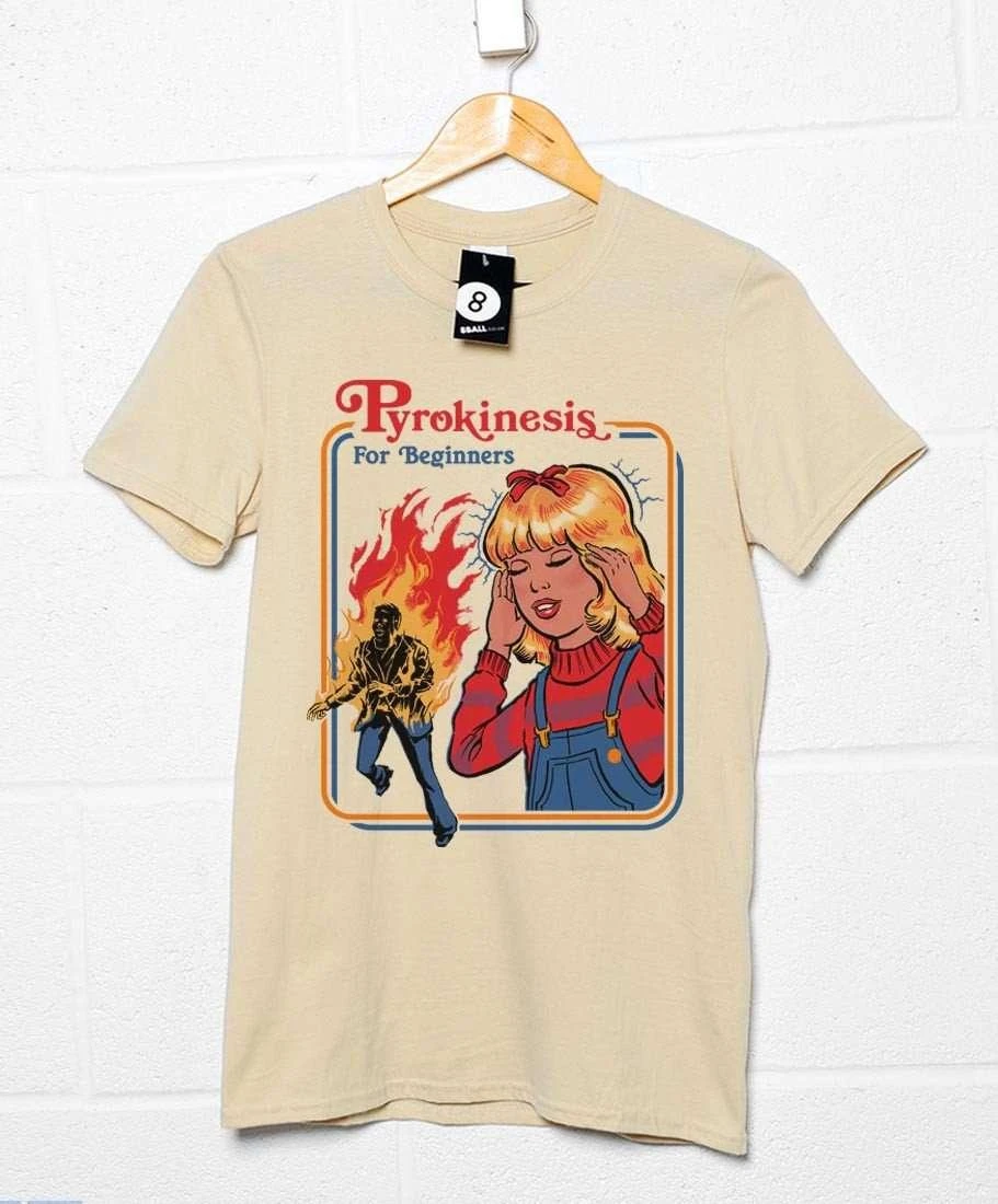 Steven Rhodes Pyrokinesis For Beginners T-Shirt 4 Steven Rhodes Pyrokinesis For Beginners T-Shirt - Image 4