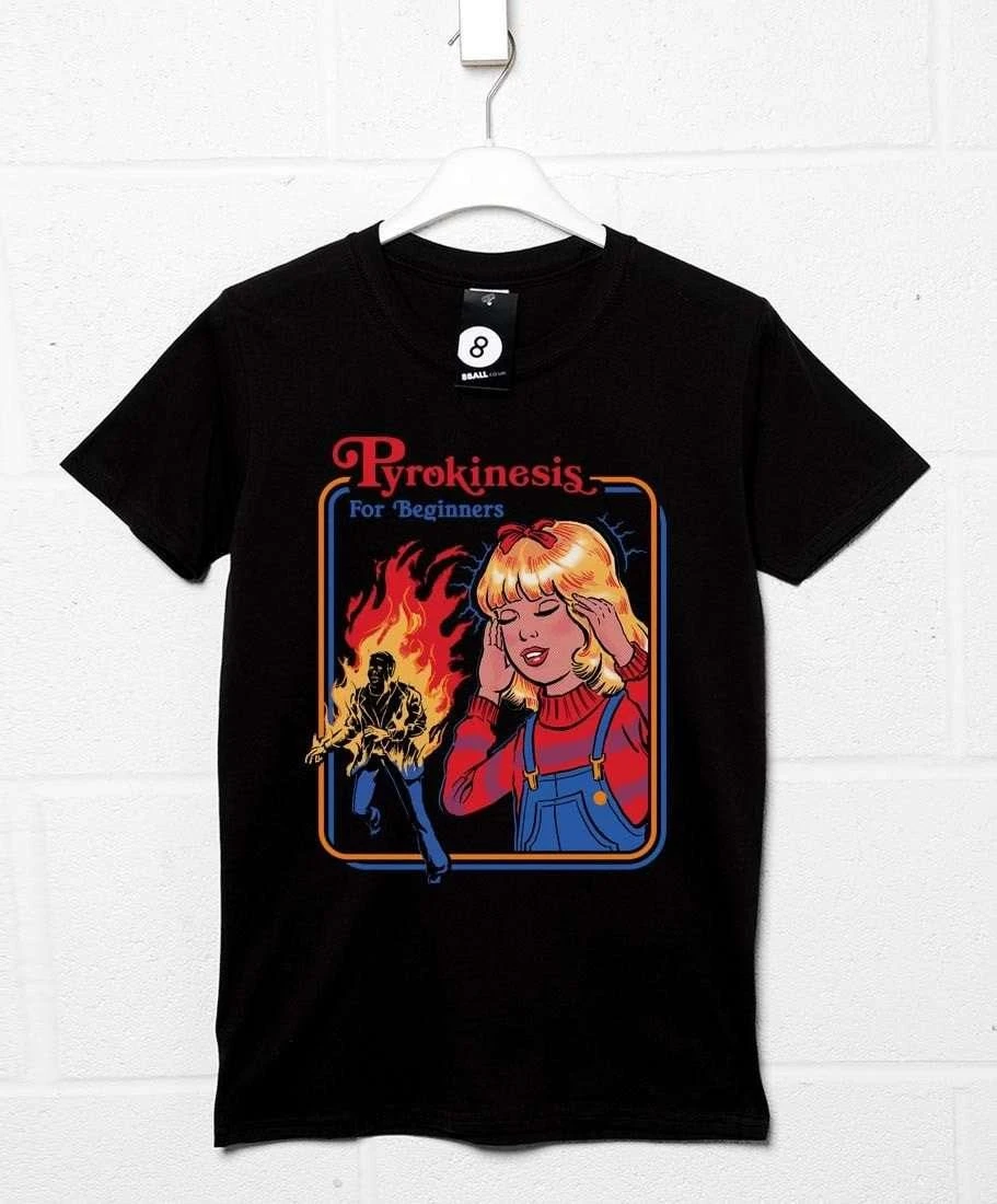 Steven Rhodes Pyrokinesis For Beginners T-Shirt 1 Steven Rhodes Pyrokinesis For Beginners T-Shirt