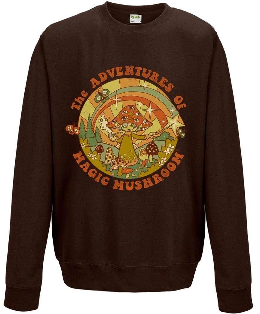 Steven Rhodes The Adventures Of Magic Mushroom Sweatshirt 1 Steven Rhodes The Adventures Of Magic Mushroom Sweatshirt
