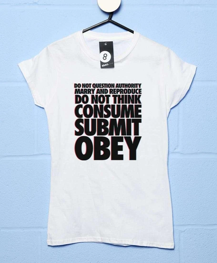 Subliminal Messages Womens Fitted T-Shirt 1 Subliminal Messages Womens Fitted T-Shirt