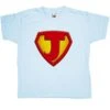 Super Hero J Childrens T-Shirt