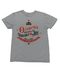 Tidings Of Comfort And Joy Christmas T-Shirt 7 Tidings Of Comfort And Joy Christmas T-Shirt -8 Ball Clothing Store Tidings Of Comfort And Joy Christmas Unisex T Shirt For Men 8Ball 9301