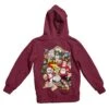 Top Notchy Christmas Chaos Back Printed Xmas Hoodie
