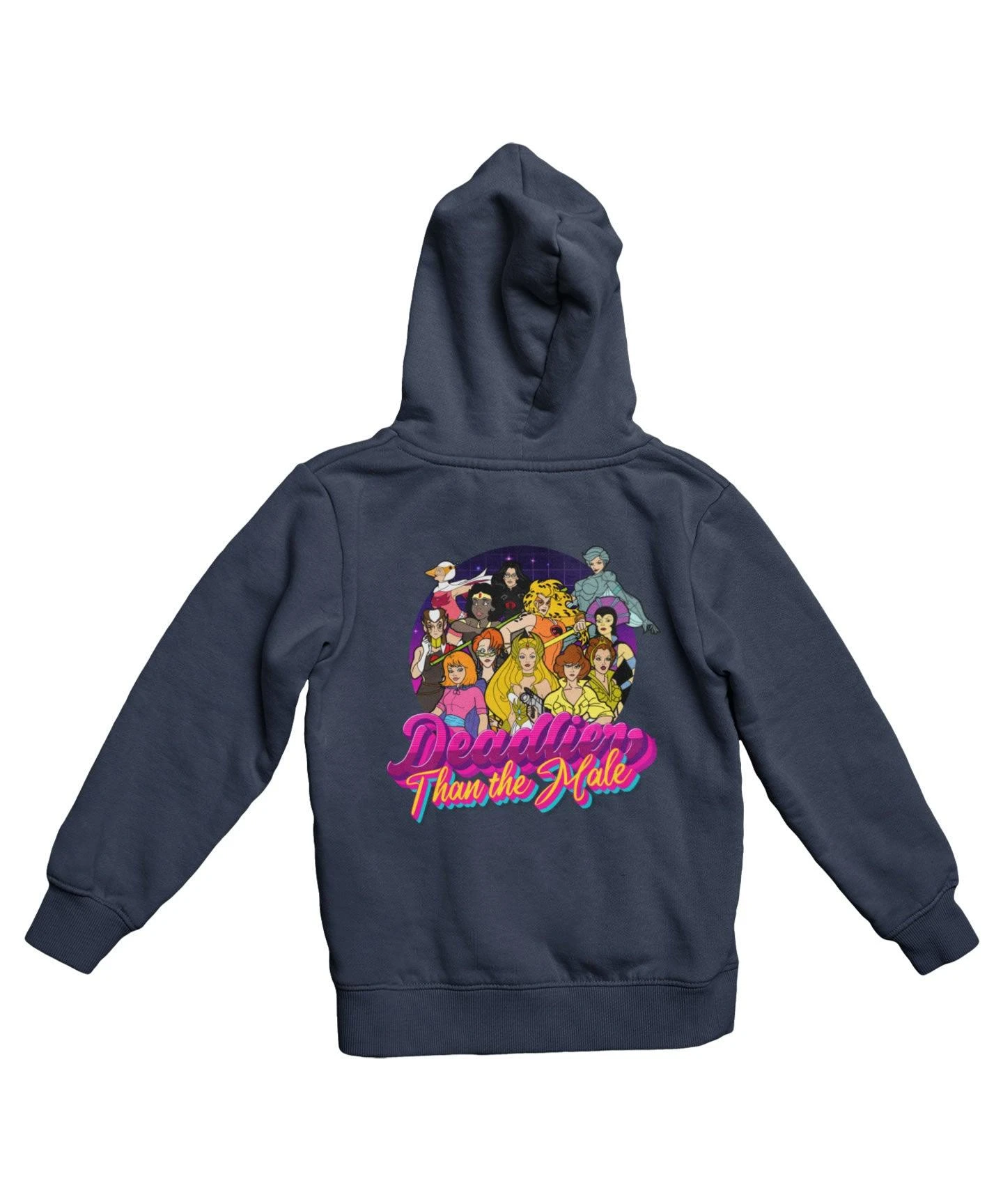 Top Notchy Deadlier Than The Male Back Printed Hoodie 2 Top Notchy Deadlier Than The Male Back Printed Hoodie - Image 2