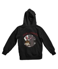 Top Notchy Hiccup And Toothless Back Printed Hoodie