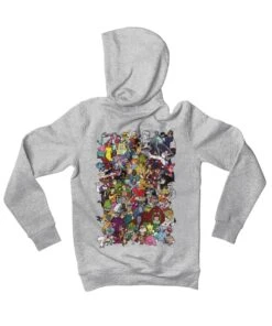Top Notchy Saturday Morning Cartoons Back Printed Hoodie -8 Ball Clothing Store Top Notchy Saturday Morning Cartoons Back Printed Hoodie For Men and Women 8Ball 4722