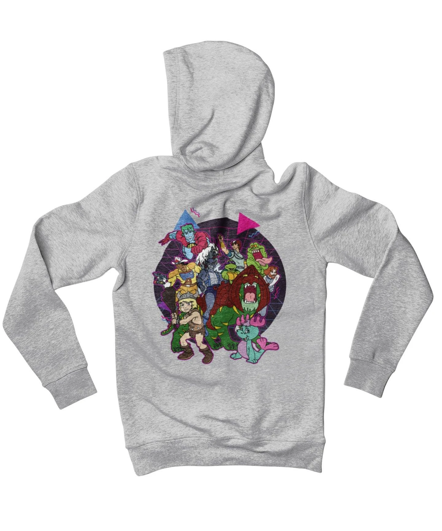 Top Notchy So 80s Back Printed Hoodie 2 Top Notchy So 80s Back Printed Hoodie - Image 2