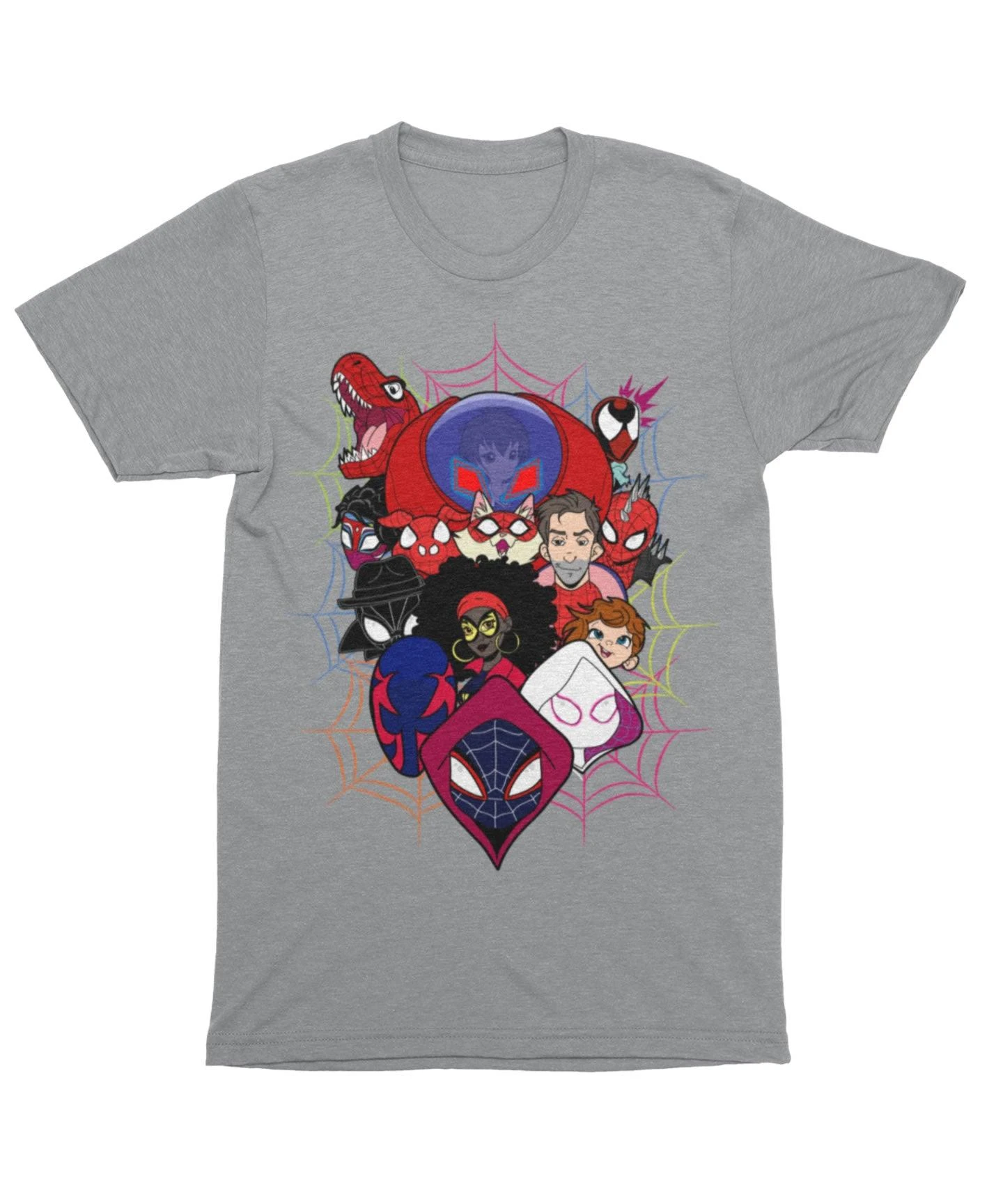 Top Notchy Spiderverse Explosion T-Shirt 2 Top Notchy Spiderverse Explosion T-Shirt - Image 2